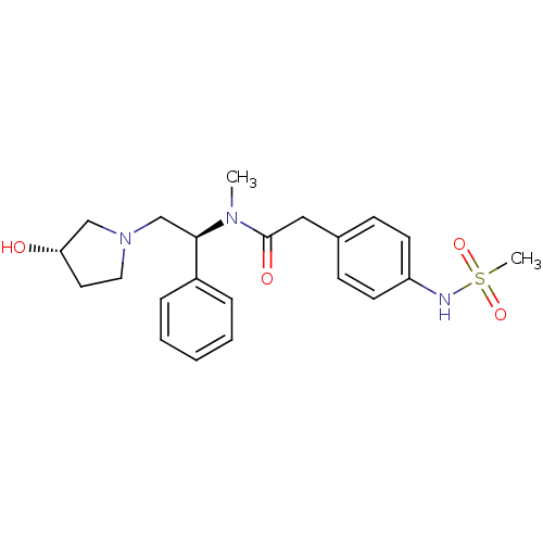 Chemical structure of BindingDB Monomer ID 50166621