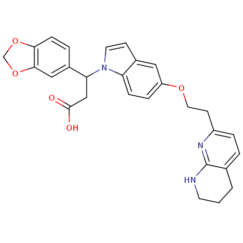 Chemical structure of BindingDB Monomer ID 50166678