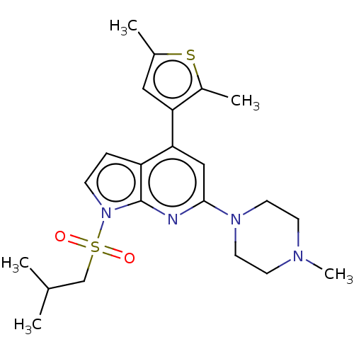 Chemical structure of BindingDB Monomer ID 50166856