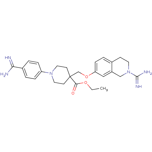 Chemical structure of BindingDB Monomer ID 50167023