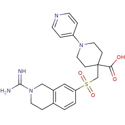 Chemical structure of BindingDB Monomer ID 50167024