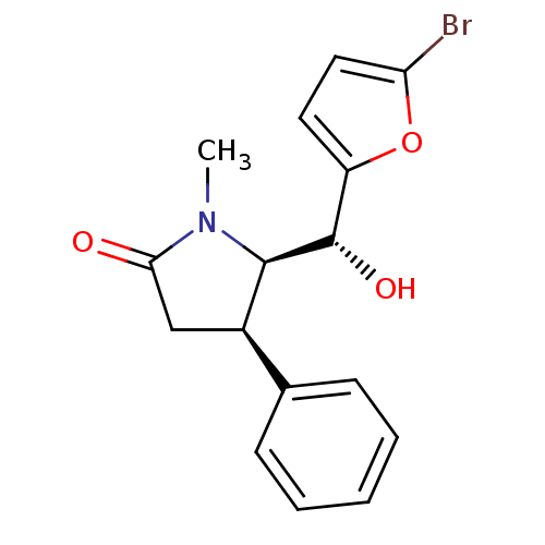 Chemical structure of BindingDB Monomer ID 50167136