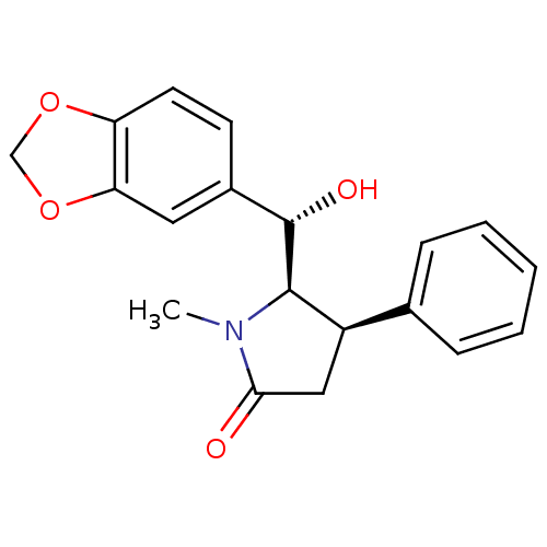 Chemical structure of BindingDB Monomer ID 50167141