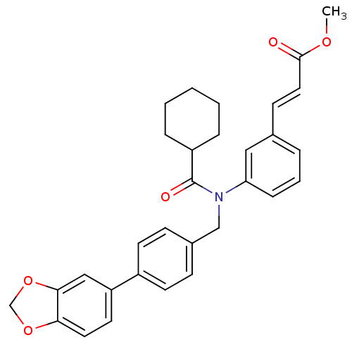 Chemical structure of BindingDB Monomer ID 50167176
