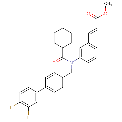 Chemical structure of BindingDB Monomer ID 50167186