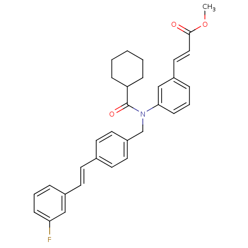 Chemical structure of BindingDB Monomer ID 50167211