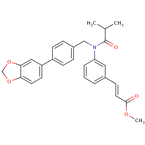 Chemical structure of BindingDB Monomer ID 50167214