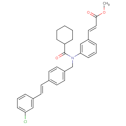 Chemical structure of BindingDB Monomer ID 50167220