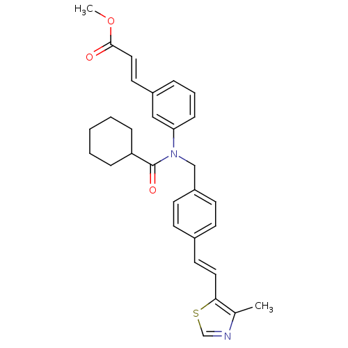 Chemical structure of BindingDB Monomer ID 50167230