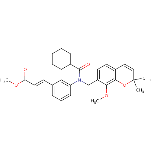 Chemical structure of BindingDB Monomer ID 50167245