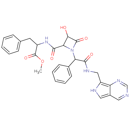Chemical structure of BindingDB Monomer ID 50167282