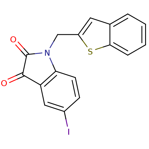 Chemical structure of BindingDB Monomer ID 50167307