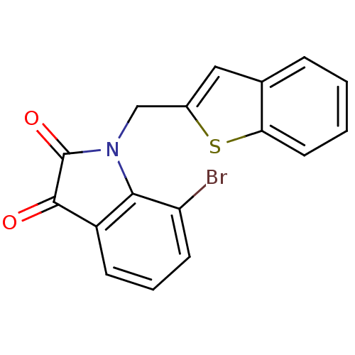 Chemical structure of BindingDB Monomer ID 50167309