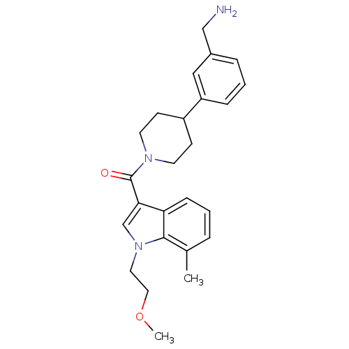 Chemical structure of BindingDB Monomer ID 50167517