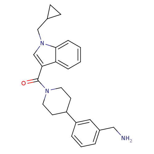 Chemical structure of BindingDB Monomer ID 50167523