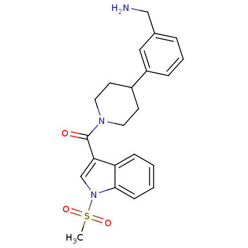 Chemical structure of BindingDB Monomer ID 50167533