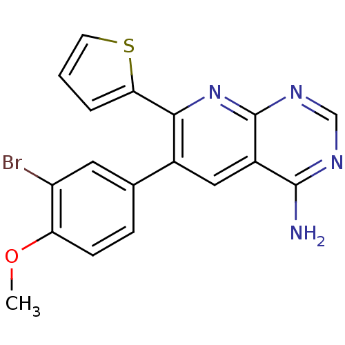 Chemical structure of BindingDB Monomer ID 50167584