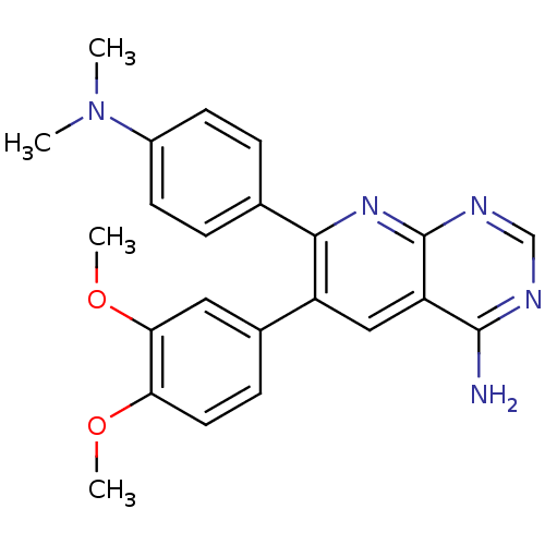 Chemical structure of BindingDB Monomer ID 50167589