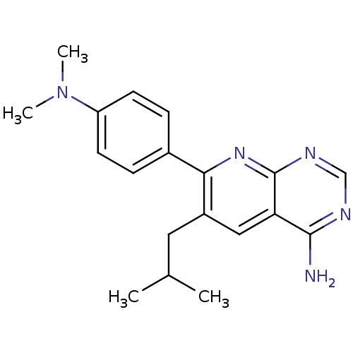 Chemical structure of BindingDB Monomer ID 50167596