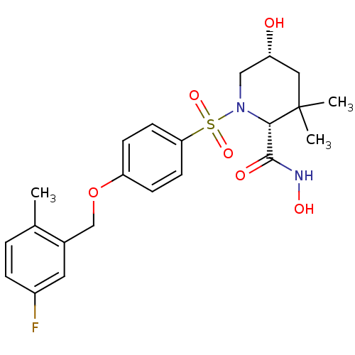 Chemical structure of BindingDB Monomer ID 50167608