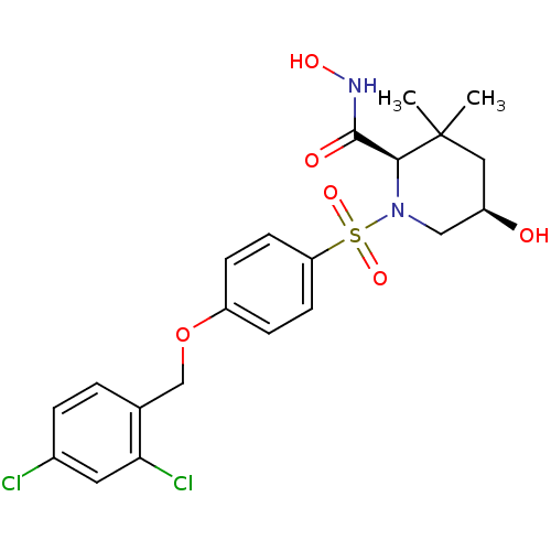 Chemical structure of BindingDB Monomer ID 50167609