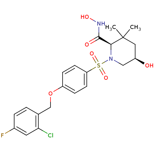 Chemical structure of BindingDB Monomer ID 50167611