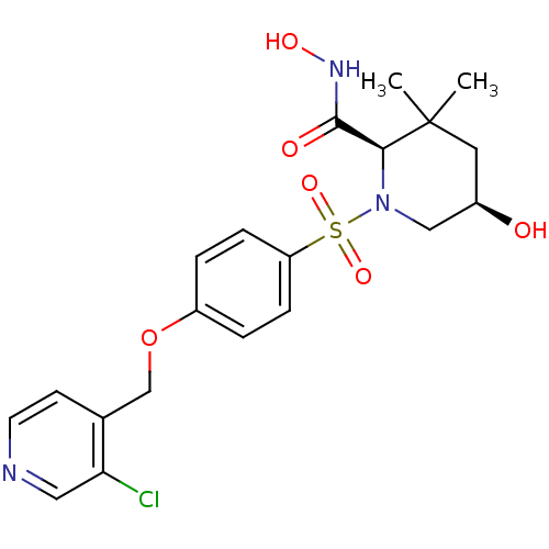 Chemical structure of BindingDB Monomer ID 50167615