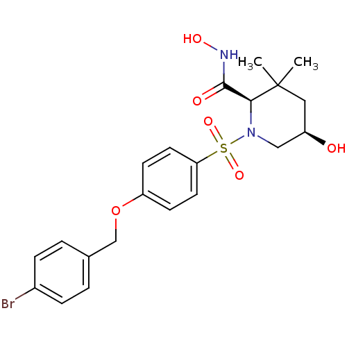 Chemical structure of BindingDB Monomer ID 50167618