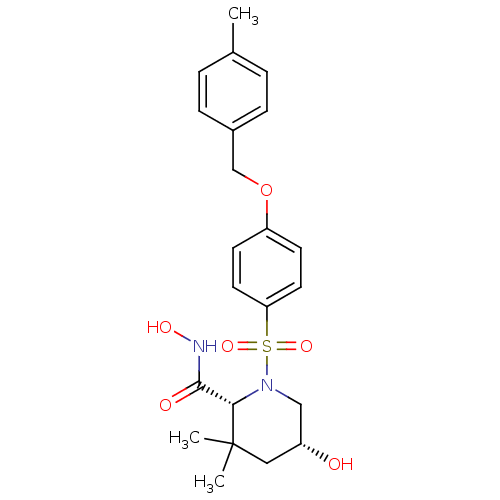 Chemical structure of BindingDB Monomer ID 50167619