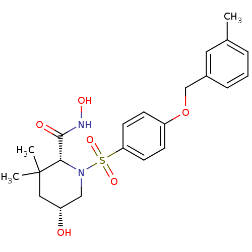 Chemical structure of BindingDB Monomer ID 50167621