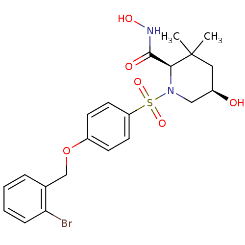 Chemical structure of BindingDB Monomer ID 50167622