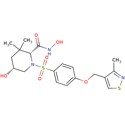 Chemical structure of BindingDB Monomer ID 50167623