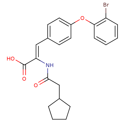 Chemical structure of BindingDB Monomer ID 50167637