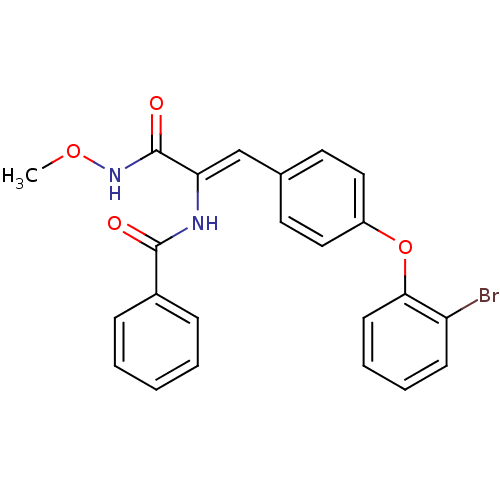 Chemical structure of BindingDB Monomer ID 50167645