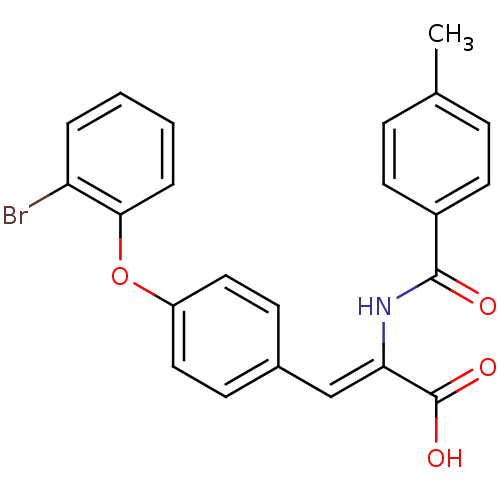 Chemical structure of BindingDB Monomer ID 50167664