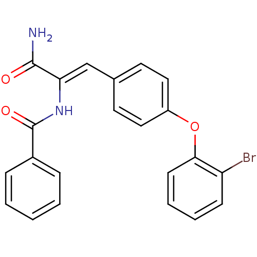 Chemical structure of BindingDB Monomer ID 50167665