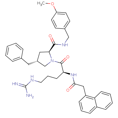 Chemical structure of BindingDB Monomer ID 50167674