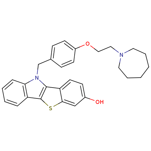 Chemical structure of BindingDB Monomer ID 50167732