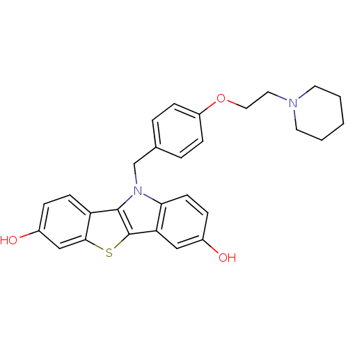 Chemical structure of BindingDB Monomer ID 50167734