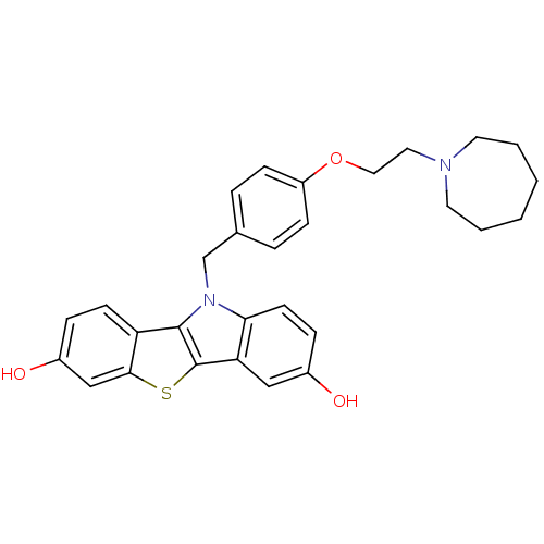Chemical structure of BindingDB Monomer ID 50167736