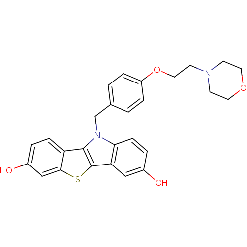 Chemical structure of BindingDB Monomer ID 50167738