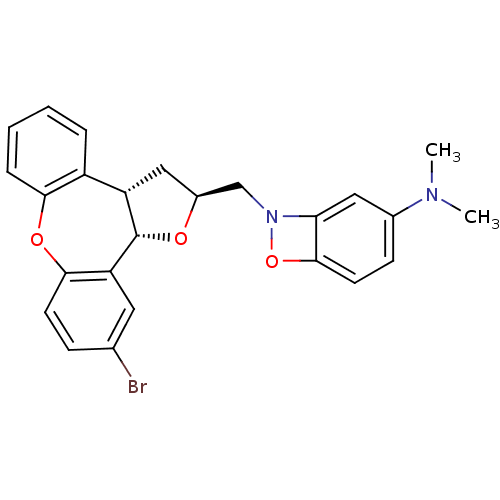 Chemical structure of BindingDB Monomer ID 50167761