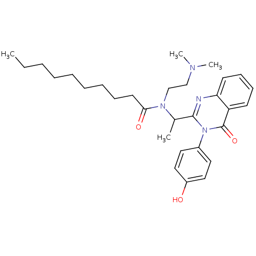 Chemical structure of BindingDB Monomer ID 50167786