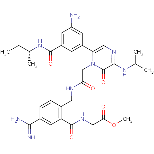Chemical structure of BindingDB Monomer ID 50167832