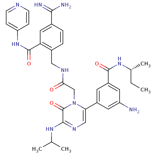 Chemical structure of BindingDB Monomer ID 50167833