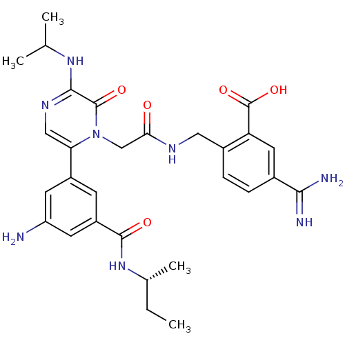 Chemical structure of BindingDB Monomer ID 50167834