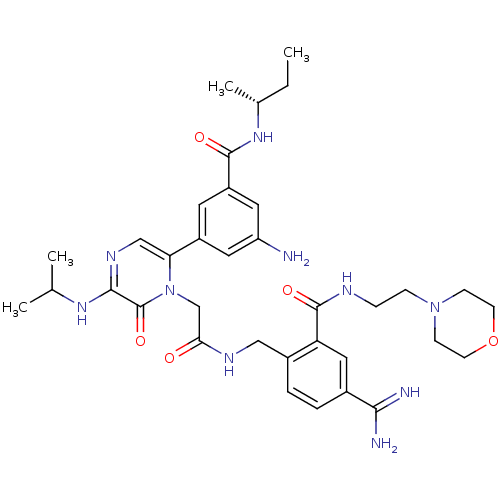 Chemical structure of BindingDB Monomer ID 50167835
