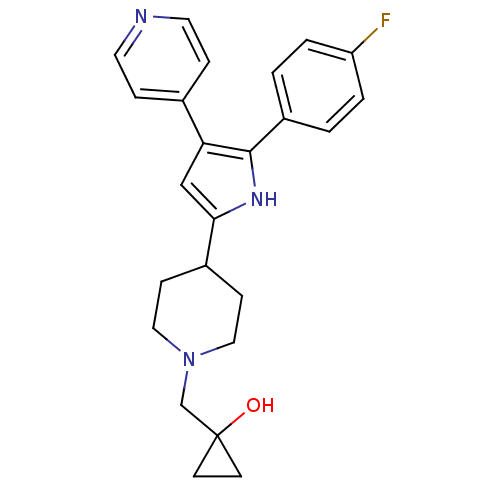 Chemical structure of BindingDB Monomer ID 50168178
