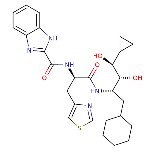 Chemical structure of BindingDB Monomer ID 50168286