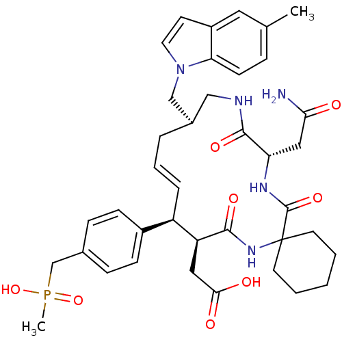 Chemical structure of BindingDB Monomer ID 50168318